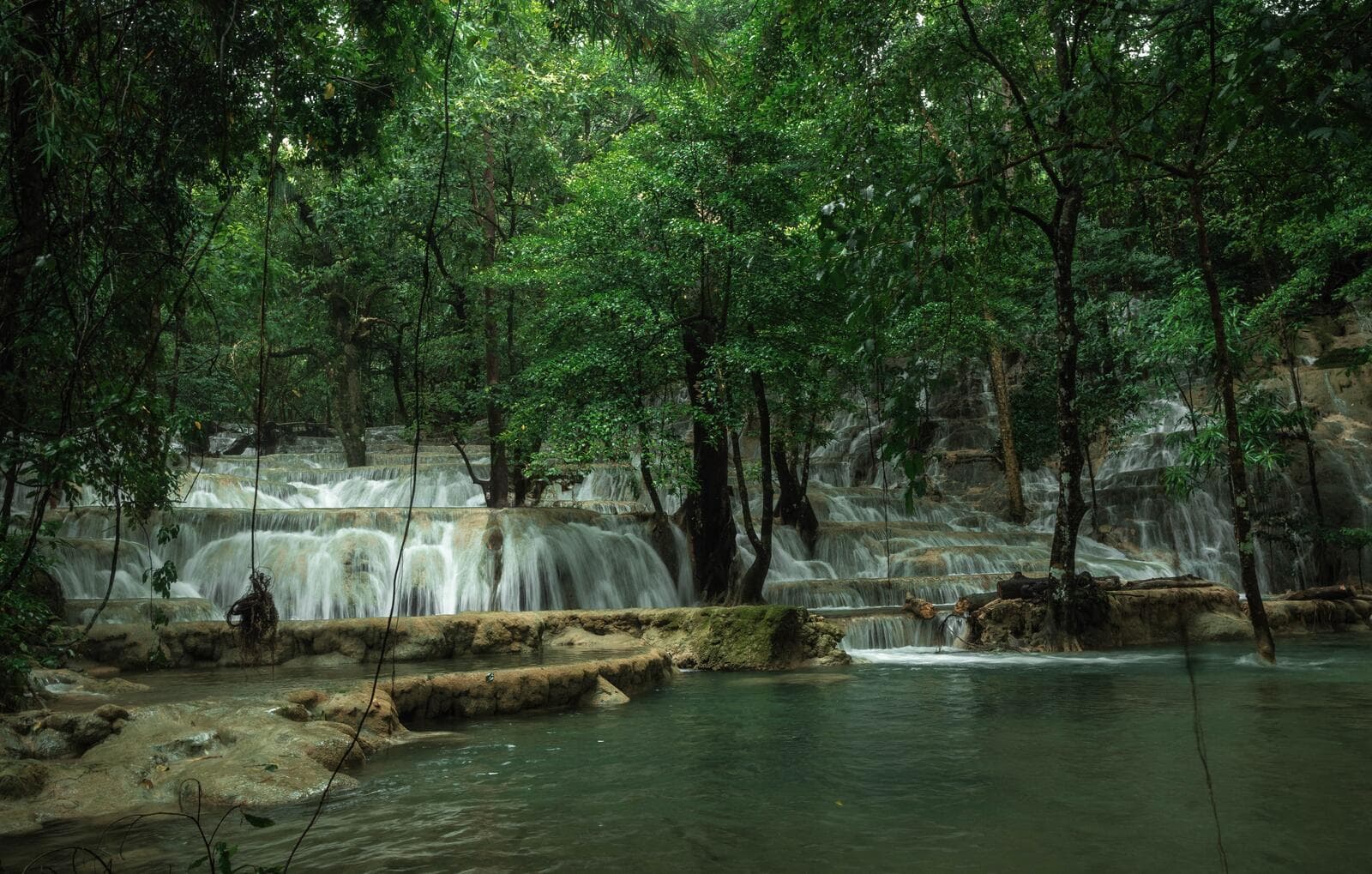Kaparkan Falls in Tineg, Abra