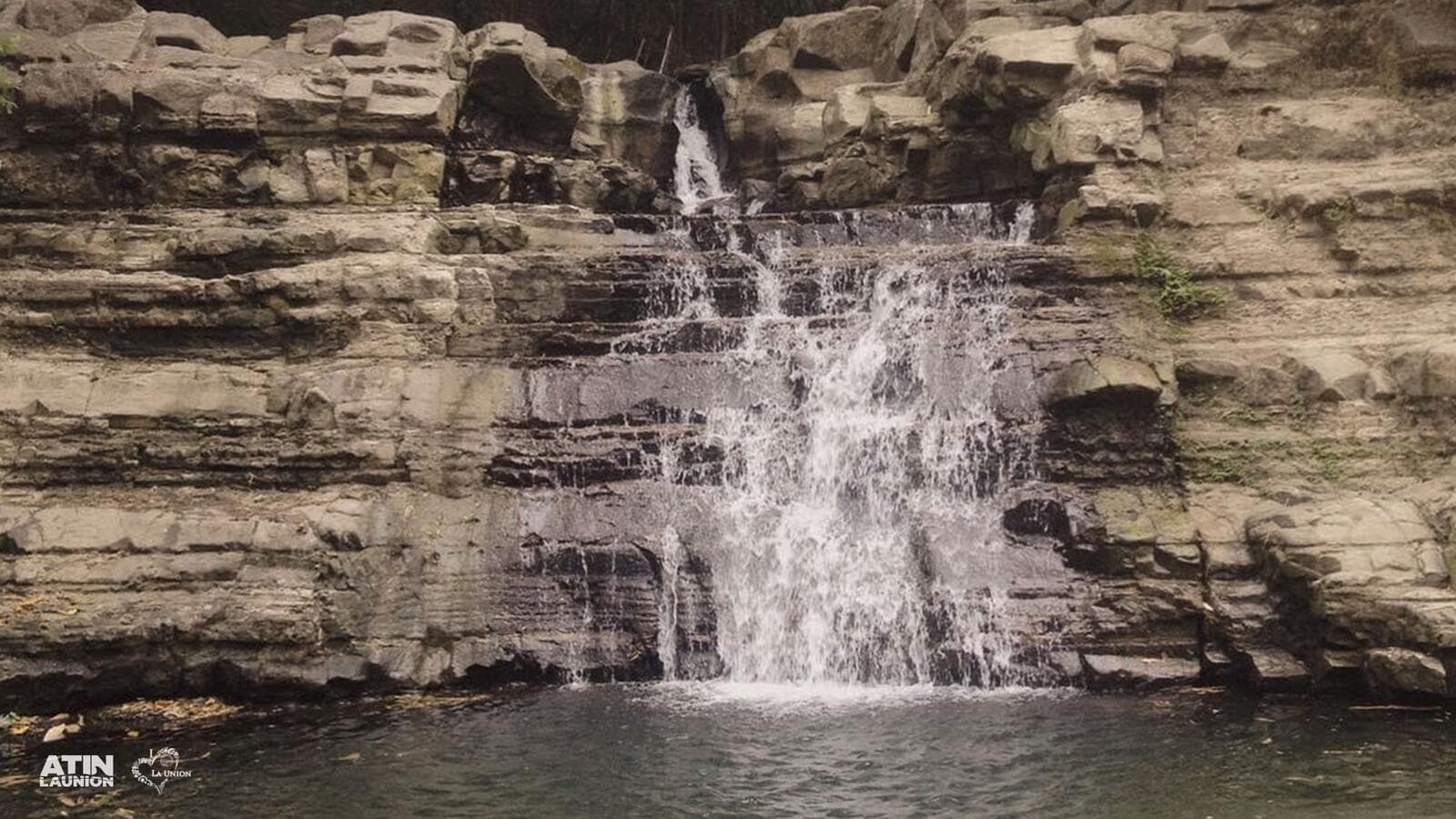 Occalong Falls in Luna, La Union