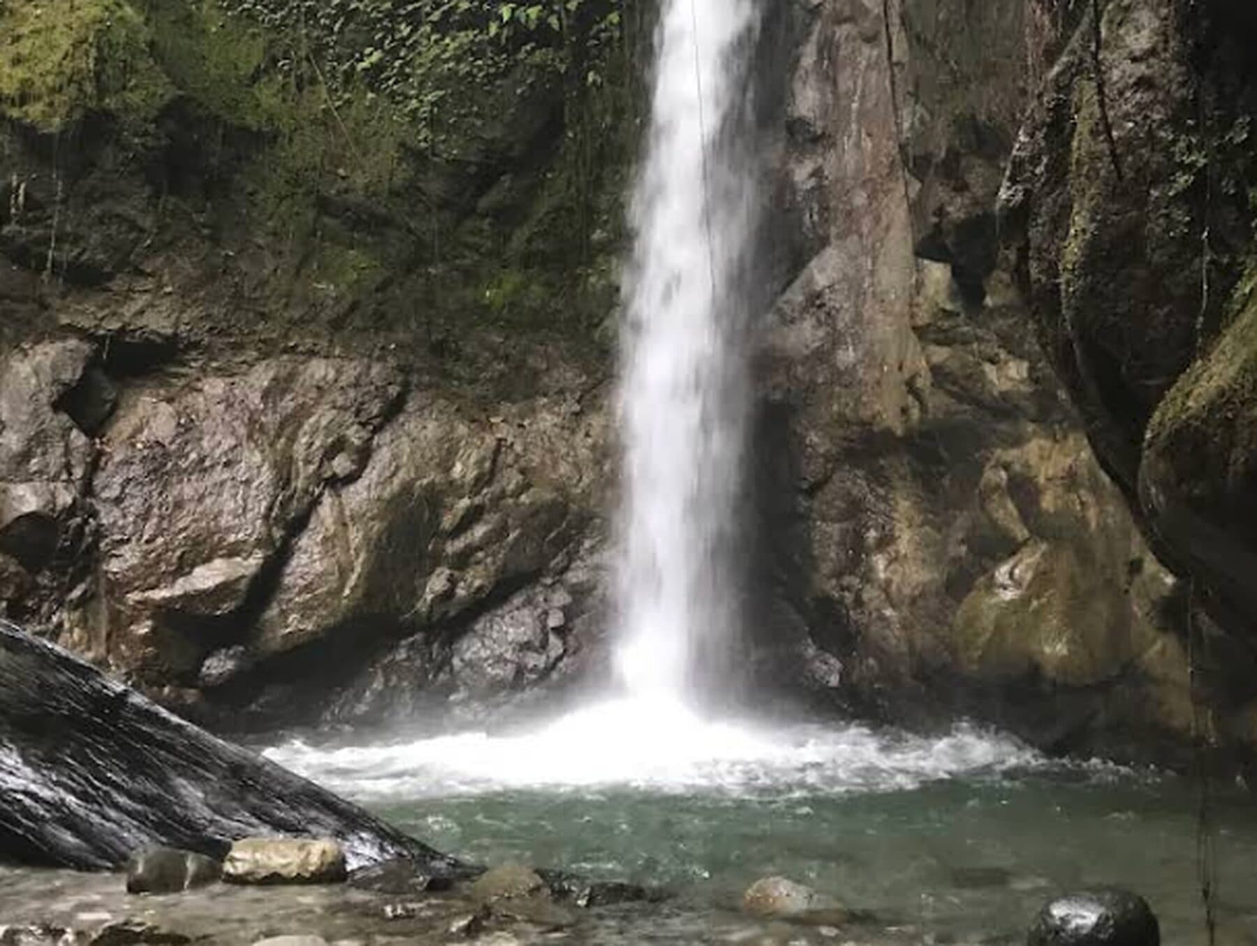 Pangyan Falls in Lupon, Davao Oriental