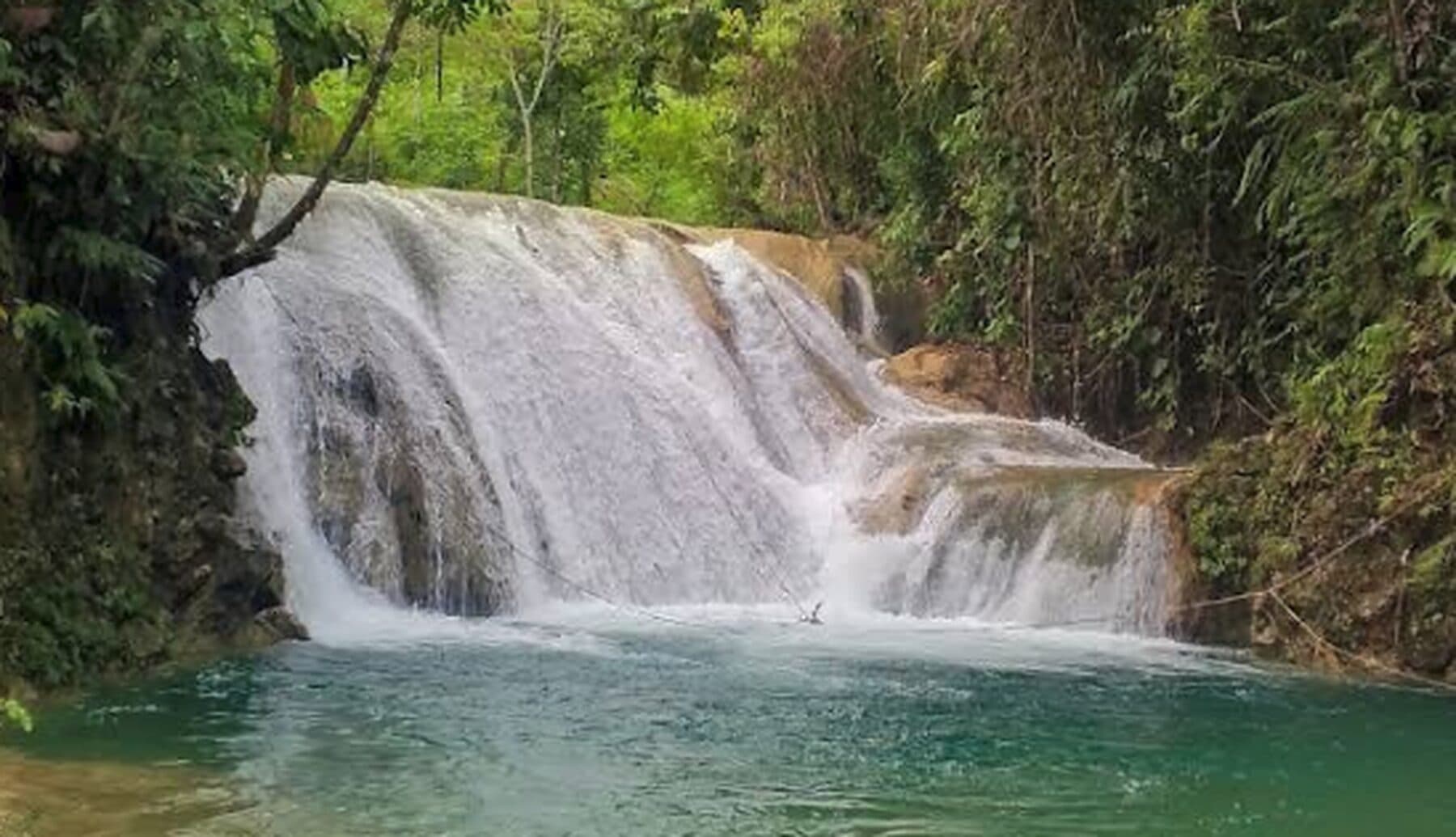 Tugunan Falls in Boston, Davao Oriental
