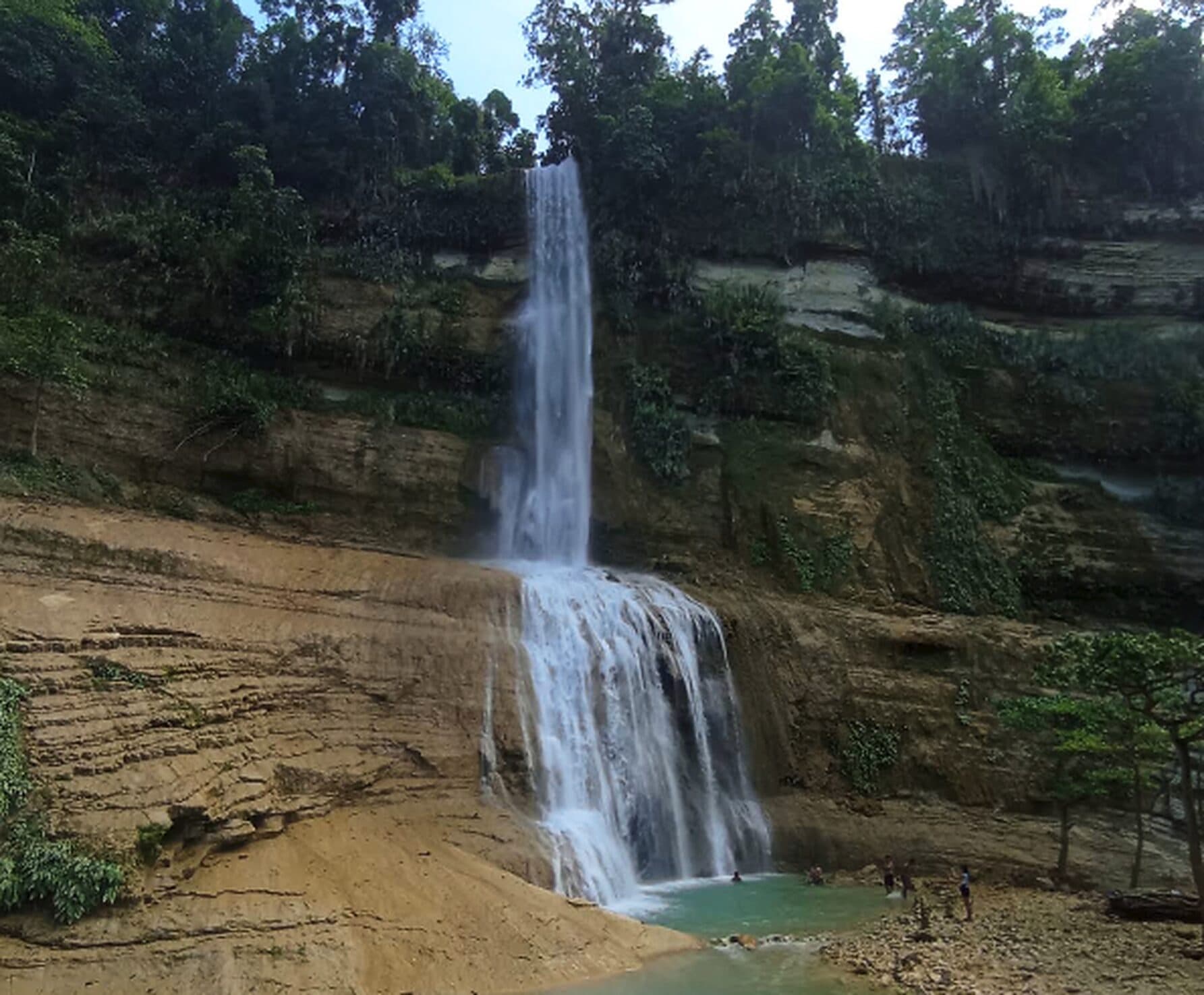 Can-umantad Falls in Candijay, Bohol