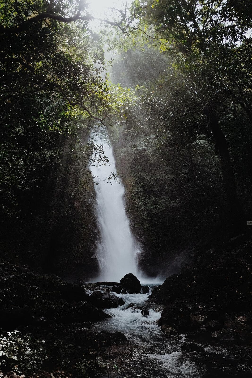 Kabigan Falls in Pagudpud, Ilocos Norte