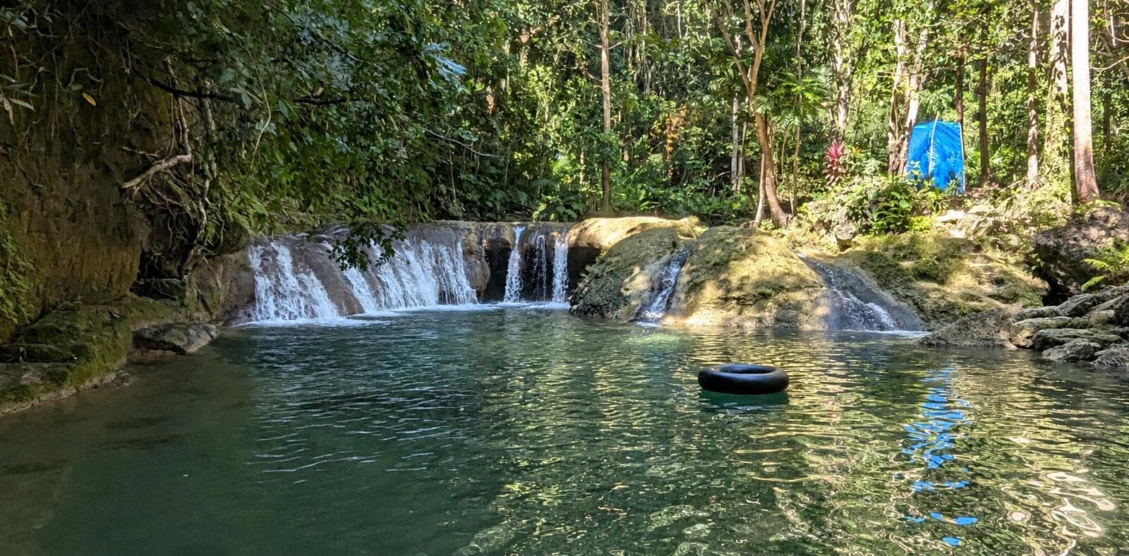 Locong Falls in Lazi, Siquijor