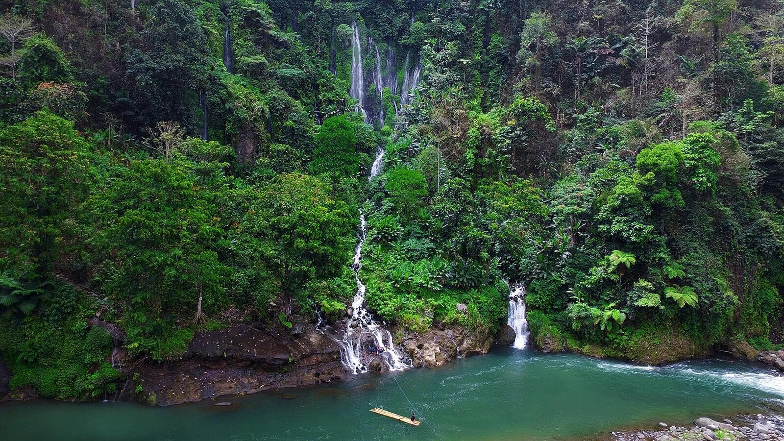 Sinulom Falls in Cagayan de Oro, Misamis Oriental