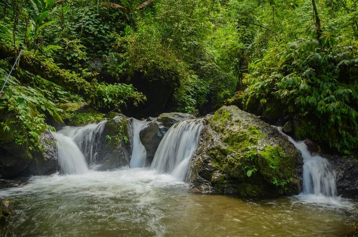 T'daan Kini Falls in Lake Sebu, South Cotabato