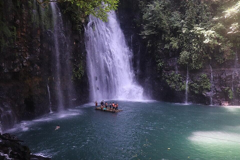 Tinago Falls in Iligan, Lanao del Norte